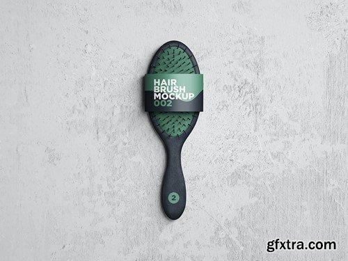 Hair Brush Mockup 002 8GL98JY