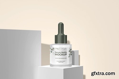 Serum Bottle Mockup 7A2LG6X