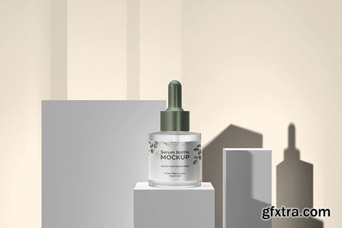 Serum Bottle Mockup 7A2LG6X