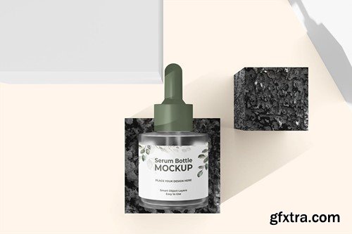 Serum Bottle Mockup 7A2LG6X