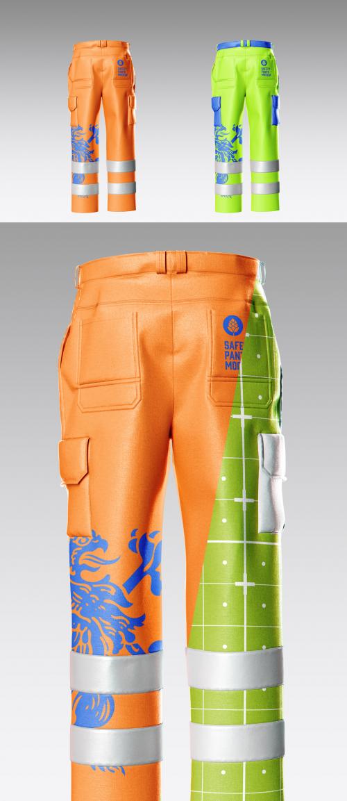 Safety Work Pants Mockup 639337755