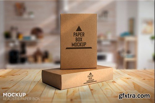 Paper Box Mockups 7VFR97C