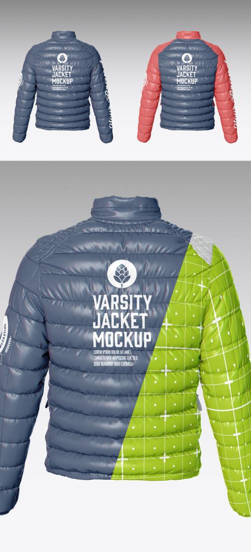 Padded Down Jacket Mockup 639337659