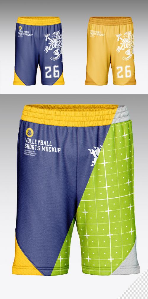 Volleyball Shorts Mockup 639337632