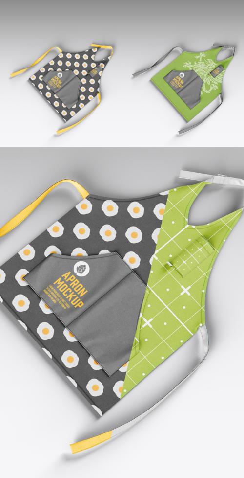 Women's Apron Mockup 639337606