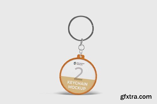 Keychain Mockup Vol 2 2KAB8G4