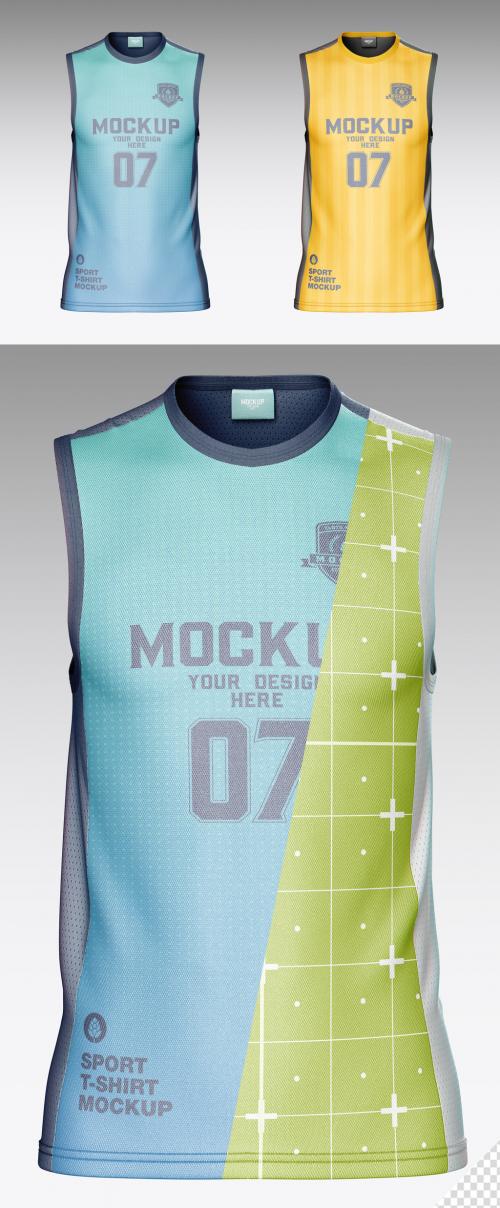 Sleeveless Shirt Mockup 639337584