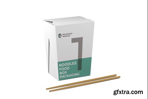 Noodle Food Box Mockup SJ82LHD