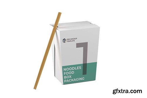 Noodle Food Box Mockup SJ82LHD