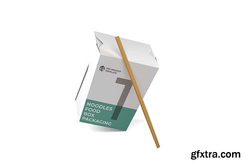 Noodle Food Box Mockup SJ82LHD