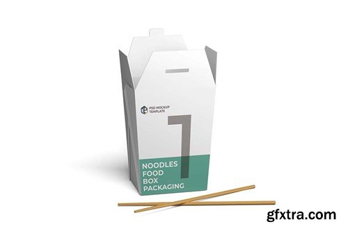 Noodle Food Box Mockup SJ82LHD