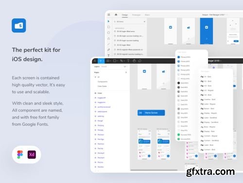 Simpan - File Manager App UI Kit Ui8.net