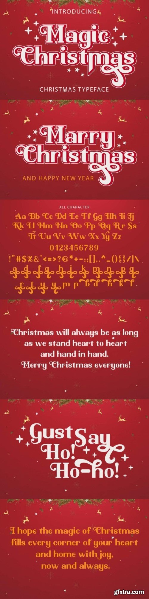 Magic Christmas Font