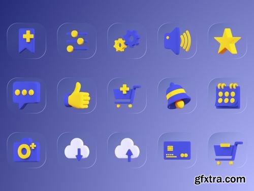 3D Ui Icon Vol. 3 Ui8.net