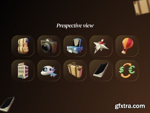 3D Traveller Assets Ui8.net