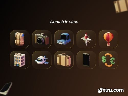 3D Traveller Assets Ui8.net