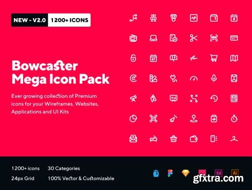 Bowcaster Mega Icon Pack Ui8.net