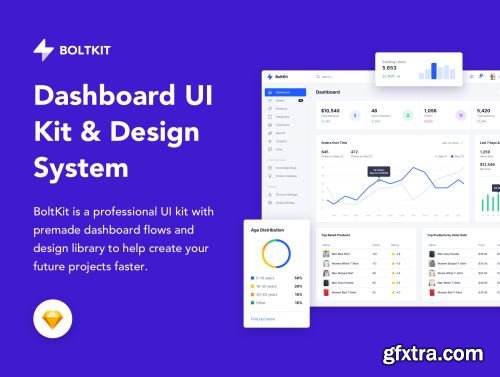 Bolt UI Kit & Design Library Ui8.net