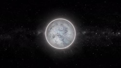 Videohive - Eris planet animated. 2186 - 48025693 - 48025693