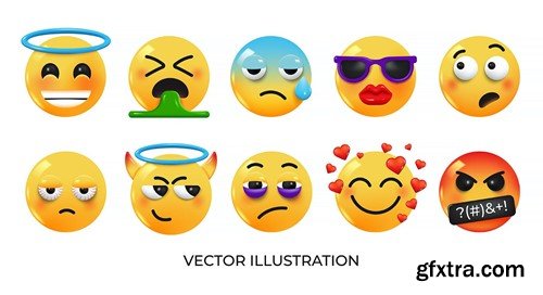 3D Emoji pack 4S7MNLZ