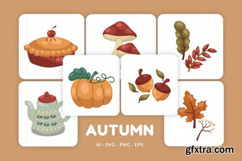 Autumn Vector Illustration v.7 PV9LGY4