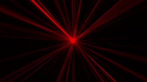 Videohive - Stripe Rays Light Tunnel Red Loop V4 - 48025931 - 48025931