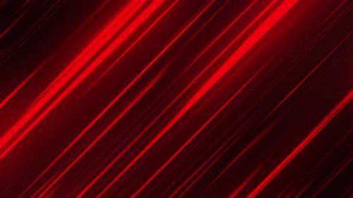 Videohive - Abstract glowing line with dot red background - 48026054 - 48026054