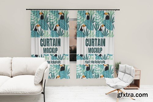 Curtain Mockup PVHTZZE