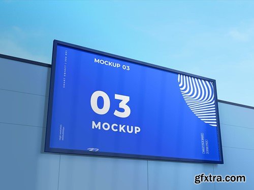 Horizontal Billboard Mockup S3UAEHG