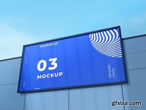 Horizontal Billboard Mockup S3UAEHG