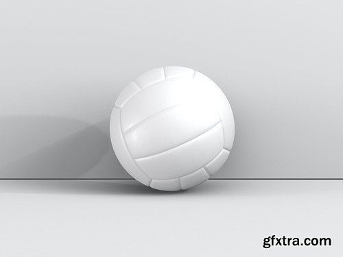 Volleyball Psd Mockup Set Y5GEM9Y