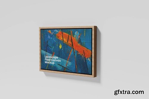 Landscape Float Canvas Mockup 5SHXVCW