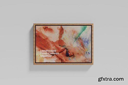 Landscape Float Canvas Mockup 5SHXVCW