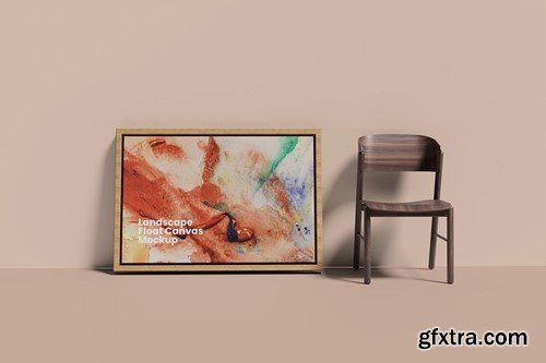 Landscape Float Canvas Mockup 5SHXVCW