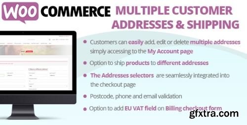 CodeCanyon - WooCommerce Multiple Customer Addresses & Shipping v23.5 - 16127030 - Nulled