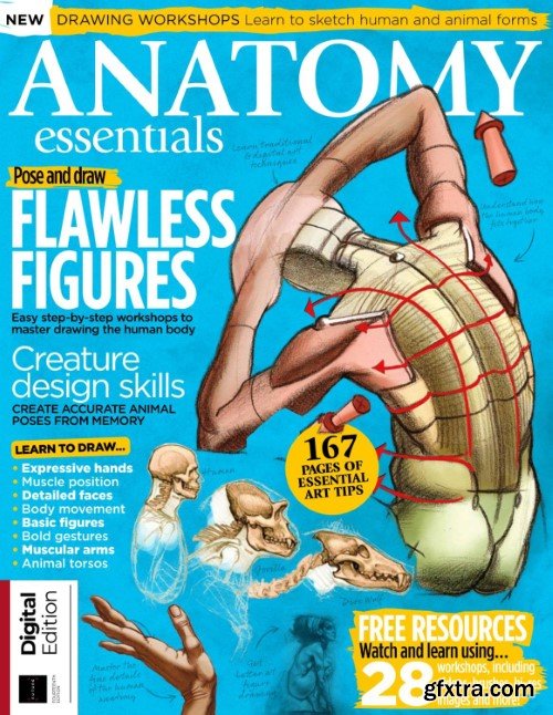 ImagineFX Presents - Anatomy Essentials, 15th Edition 2023
