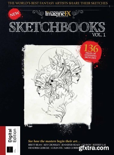 ImagineFX - Presents Sketchbooks, Vol 1, 5th Revised Edition 2023