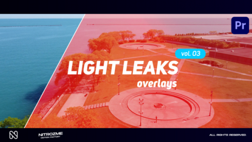 Videohive - Light Leaks Overlays Vol. 03 for Premiere Pro - 48037458 - 48037458