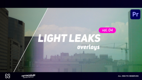 Videohive - Light Leaks Overlays Vol. 04 for Premiere Pro - 48037465 - 48037465