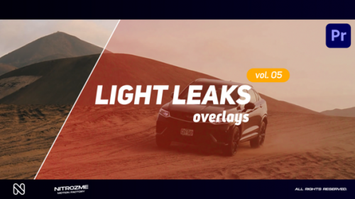 Videohive - Light Leaks Overlays Vol. 05 for Premiere Pro - 48037472 - 48037472