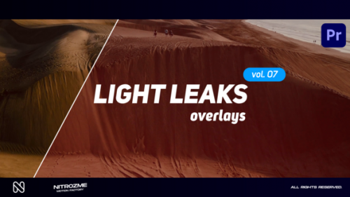 Videohive - Light Leaks Overlays Vol. 07 for Premiere Pro - 48037561 - 48037561