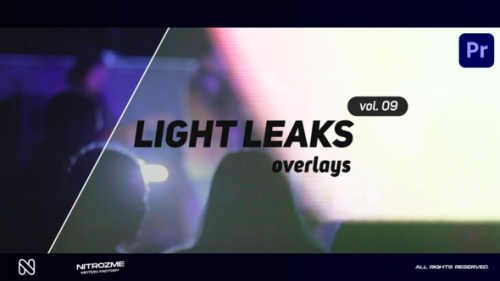 Videohive - Light Leaks Overlays Vol. 09 for Premiere Pro - 48037583 - 48037583