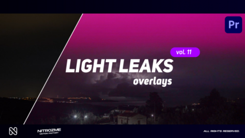 Videohive - Light Leaks Overlays Vol. 11 for Premiere Pro - 48037592 - 48037592