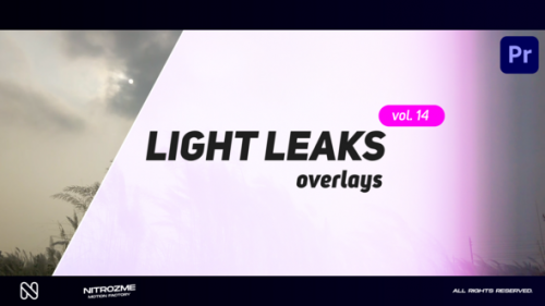 Videohive - Light Leaks Overlays Vol. 14 for Premiere Pro - 48037684 - 48037684