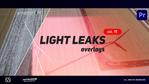 Videohive - Light Leaks Overlays Vol. 15 for Premiere Pro - 48037688 - 48037688