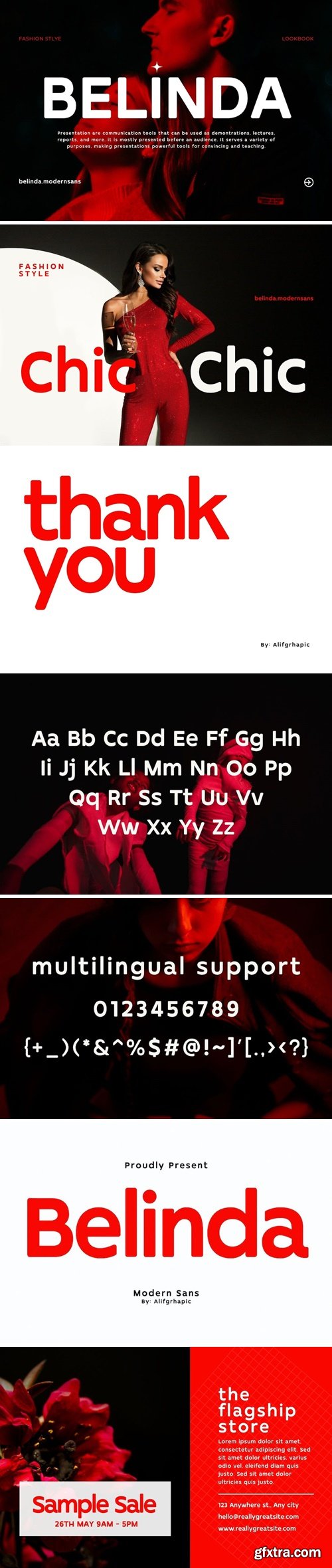 Belinda-Modern Sans Font