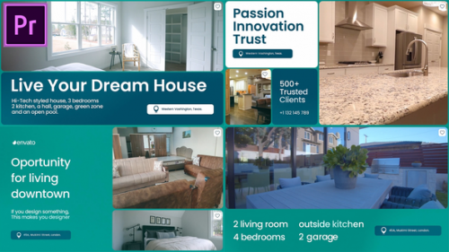 Videohive - Real Estate Clean Promo | MOGRT - 47988985 - 47988985