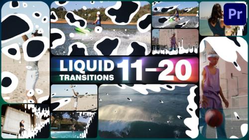 Videohive - Liquid Transitions for Premiere Pro - 47991964 - 47991964