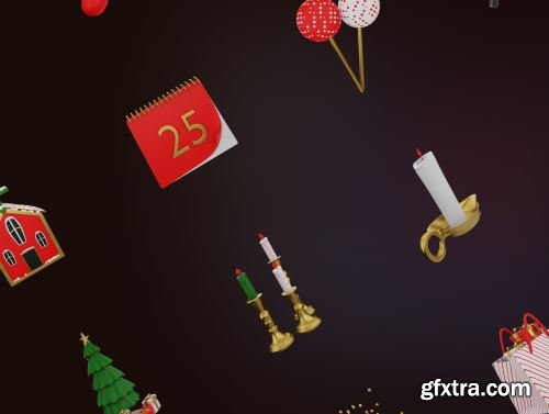 Santa – Best Christmas 3D Models Ui8.net