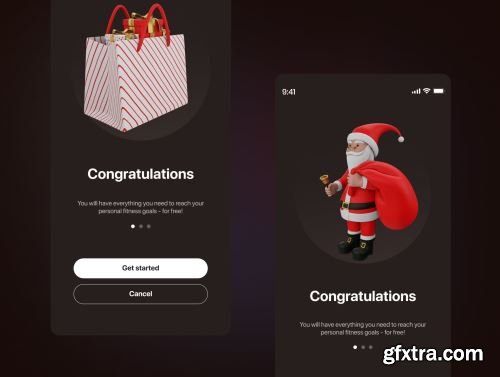 Santa – Best Christmas 3D Models Ui8.net